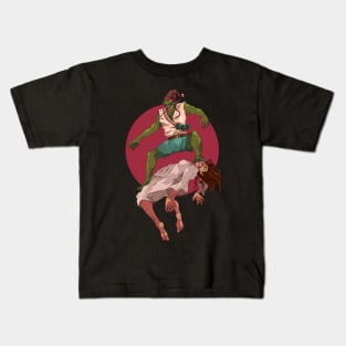 Free Ride by Emily Rose Kids T-Shirt